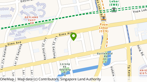 Map showing the location of Guilin Mansions