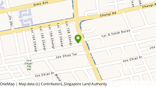 Map showing the location of 123 Langsat Road