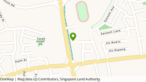 Map showing the location of Casafina