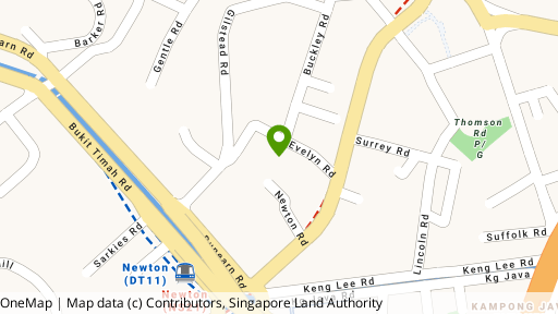 Map showing the location of Setia Residences