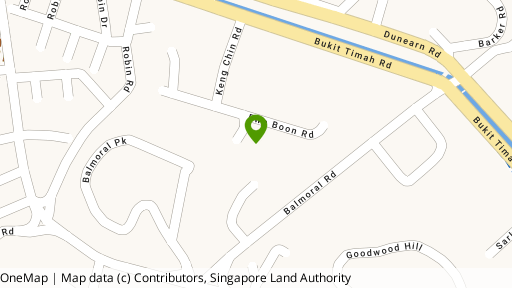 Map showing the location of Hallmark Residences