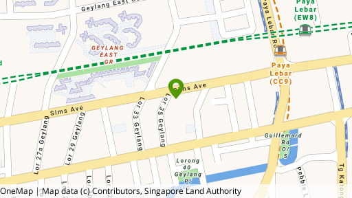 Map showing the location of Fuyuen Court