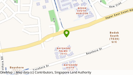 Map showing the location of The Daffodil