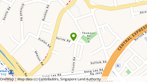 Map showing the location of Visin Apartment