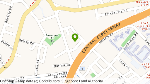 Map showing the location of MCST 1178