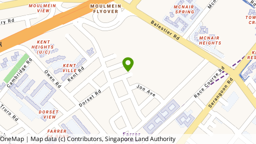 Map showing the location of Bliss Regalia