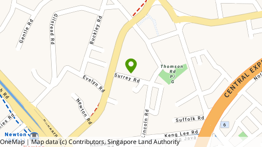 Map showing the location of The Sentinel
