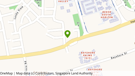 Map showing the location of Bayshore Drive GLS