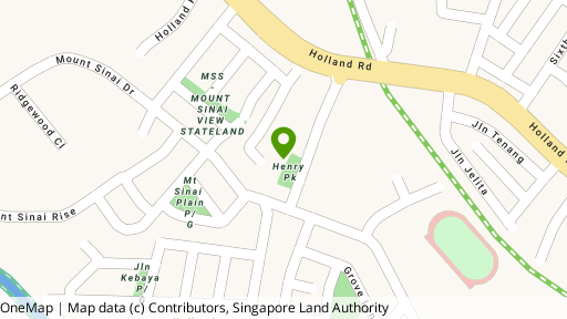 Map showing the location of Parksuites