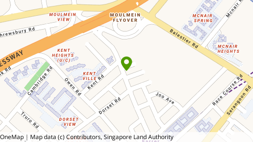 Map showing the location of Citigate Residence