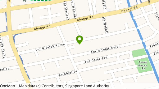Map showing the location of G Residences