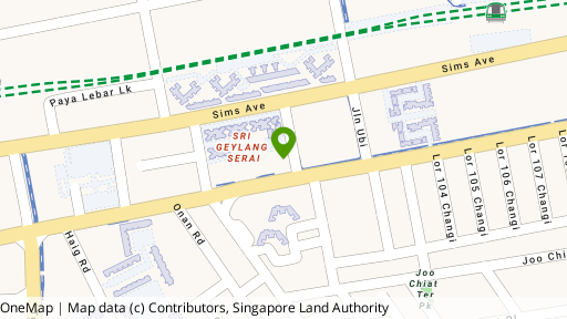Map showing the location of Millage