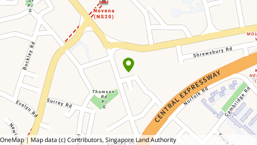 Map showing the location of Strata