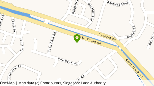 Map showing the location of Ferrell Residences