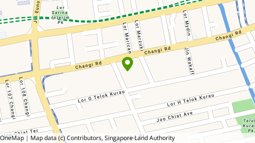 Map showing the location of Parc Elegance