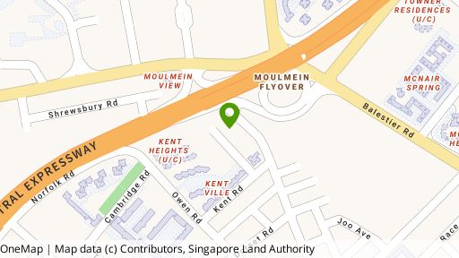 Map showing the location of Forte Suites