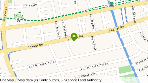 Map showing the location of Keng Yee Garden