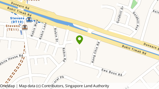 Map showing the location of The Legend