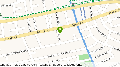 Map showing the location of Fenara Court