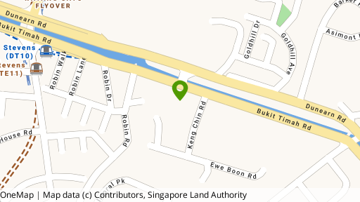 Map showing the location of Madison Residences