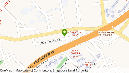 Map showing the location of Treasure Loft