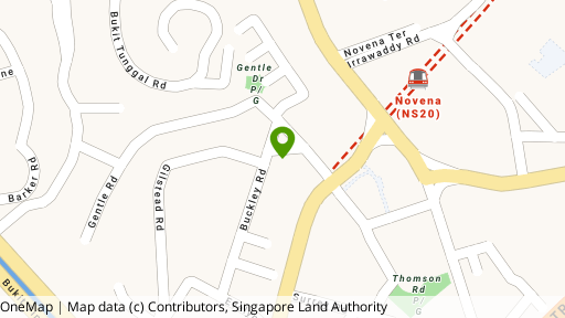 Map showing the location of Gilstead 68