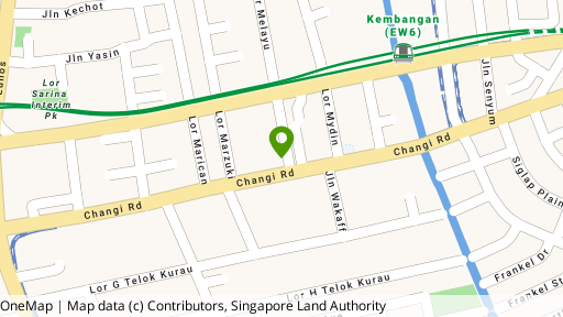 Map showing the location of Loke Yew Building