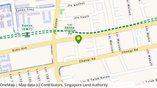 Map showing the location of Deng Fu Ville