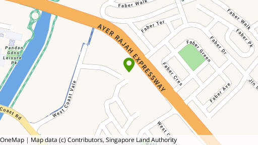 Map showing the location of The Infiniti