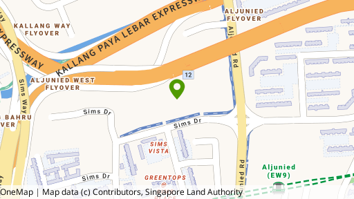 Map showing the location of Penrose