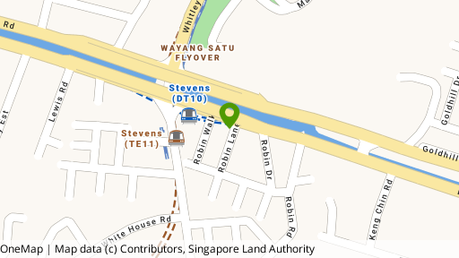 Map showing the location of 385B Bukit Timah Road