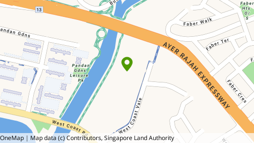 Map showing the location of Twin VEW