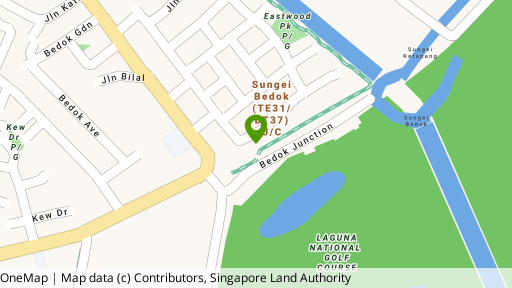 Map showing the location of Eastwood Lodge