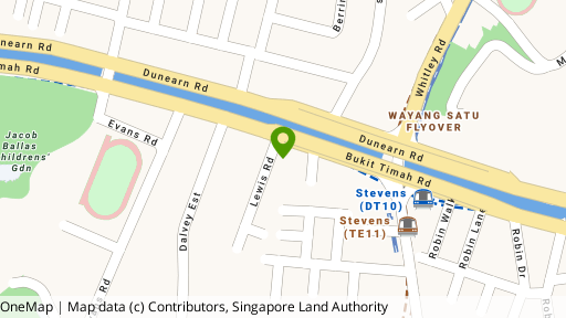 Map showing the location of Signature At Lewis