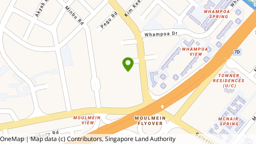 Map showing the location of Balestier Towers