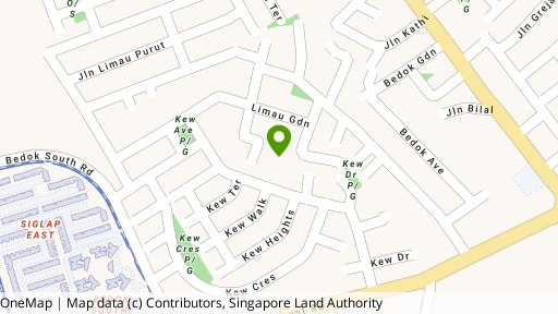 Map showing the location of Casa Flora