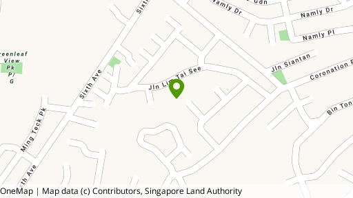 Map showing the location of 53 Jalan Lim Tai See