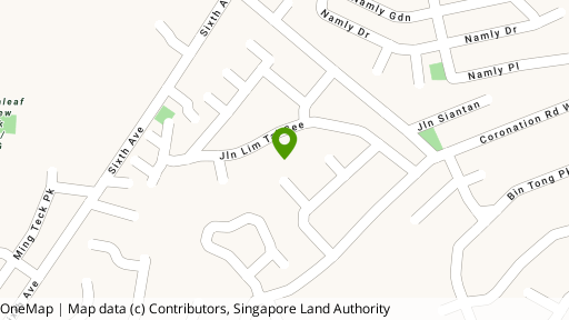 Map showing the location of 35 Jalan Lim Tai See