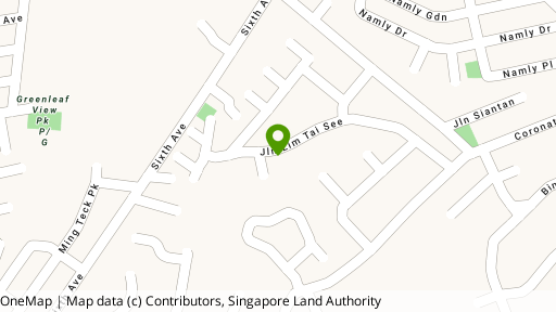 Map showing the location of Promises Gardens