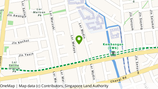 Map showing the location of E7 Lodge