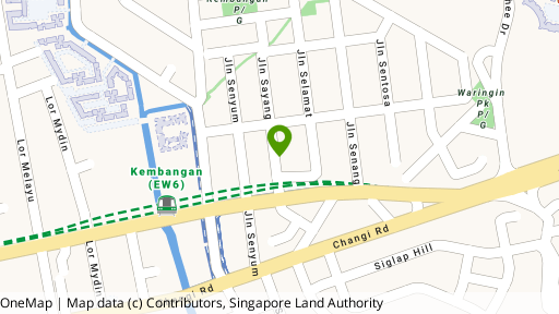 Map showing the location of Terra Villas