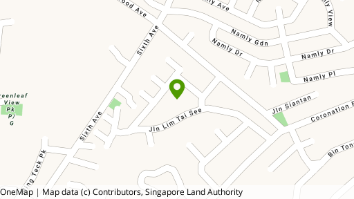Map showing the location of 64 Jalan Lim Tai See
