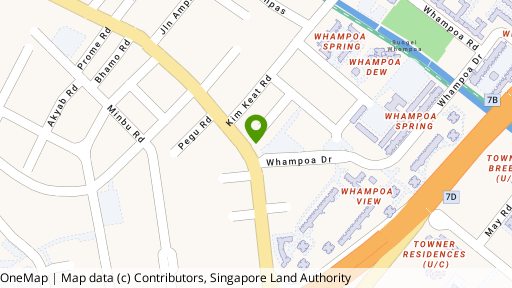 Map showing the location of Balestier 288