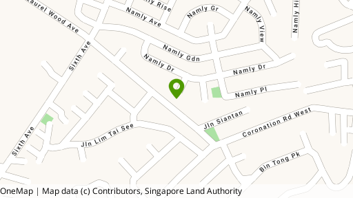 Map showing the location of Alias Villas