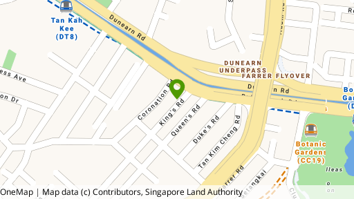 Map showing the location of King's Arcade