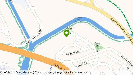 Map showing the location of Waterfront @ Faber