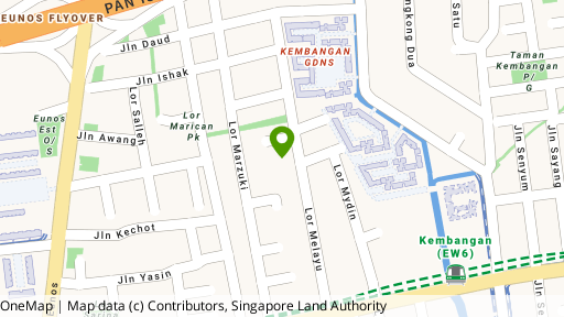 Map showing the location of M Suites