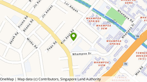 Map showing the location of Kim Keat Close Walk-Up Apartments