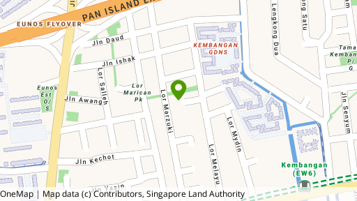 Map showing the location of Bliss Ville