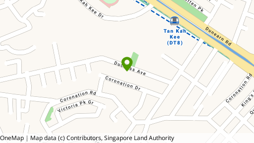 Map showing the location of Duchess Gardens